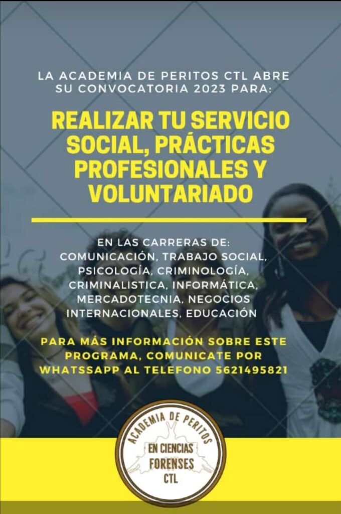 Flyer Servicio Social 2023